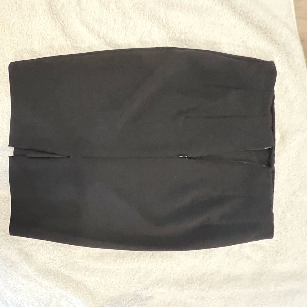 Express Elegant Black Pencil Skirt